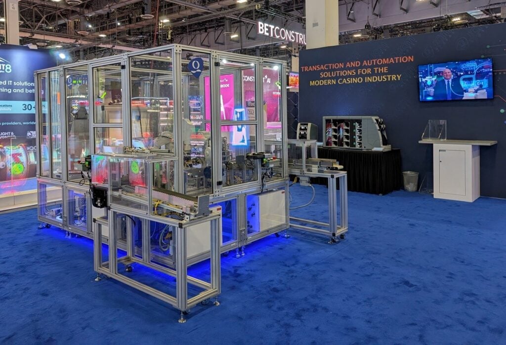 ICB ASAP by JCM wins award for Top Productivity Enhancement in the GGB iGB Gaming Technology Awards 2 JCM displays ICB ASAP in its booth at G2E 2025