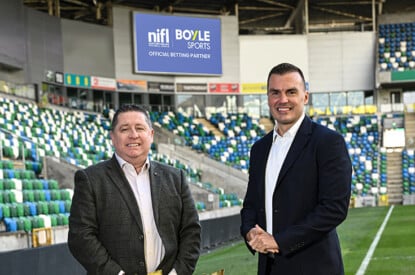 BOYLE Sports and the Northern Ireland Football League announce new multi-year partnership.