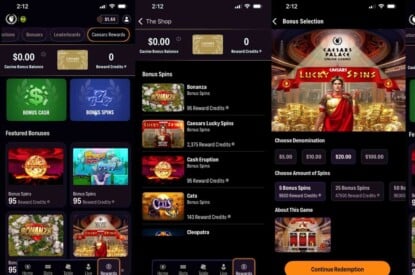 Caesars Rewards Shop